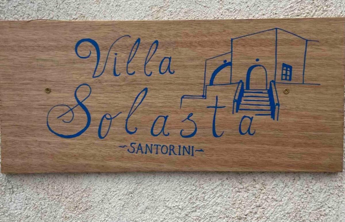 Villa Solasta #1 With Jacuzzi In Santorini Ακρωτήρι Εξωτερικό φωτογραφία